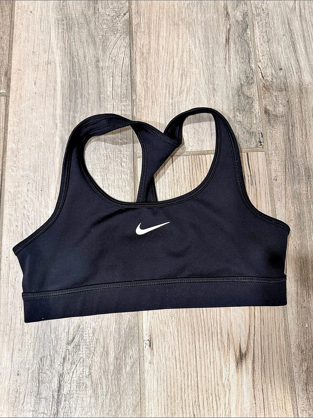 Nike Swoosh Medium Support Sports Bra Black Sports Bra Like New